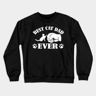 Best cat ever tee design birthday gift graphic Crewneck Sweatshirt